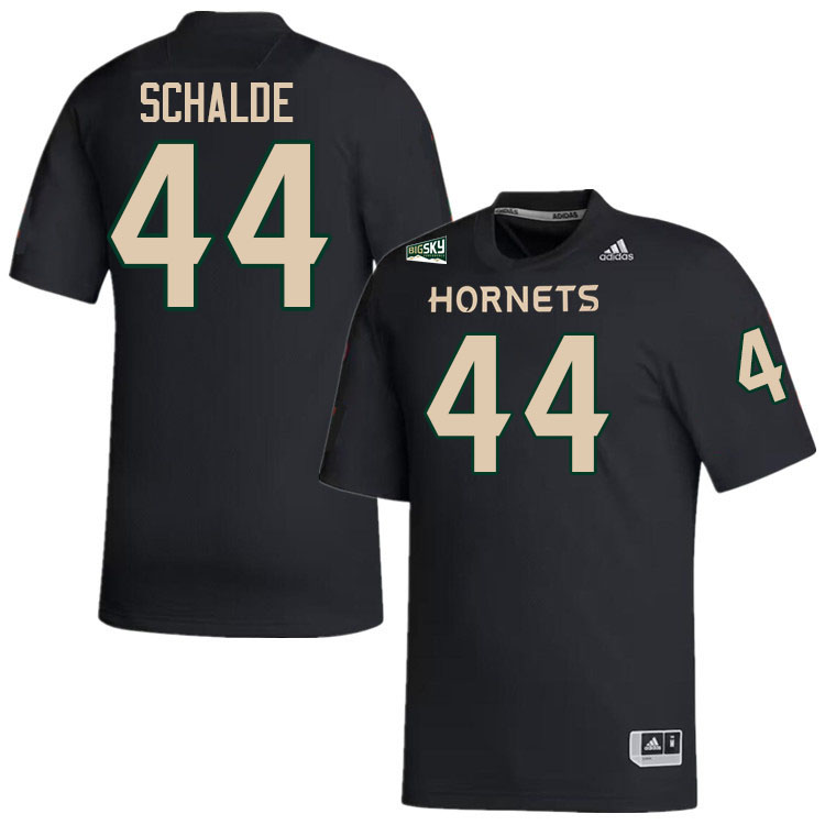 Sacramento State Hornets #44 Will Schalde College Football Jerseys Stitched-Black